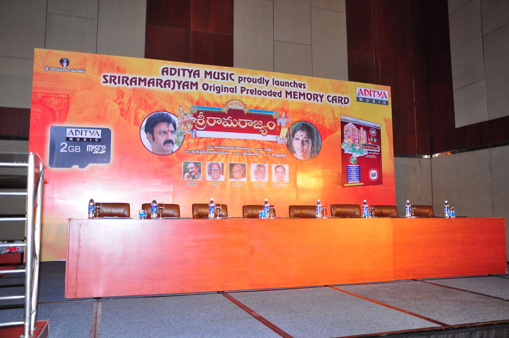 Sri Ramarajya Preloaded Memorycard Launch Event hd photo