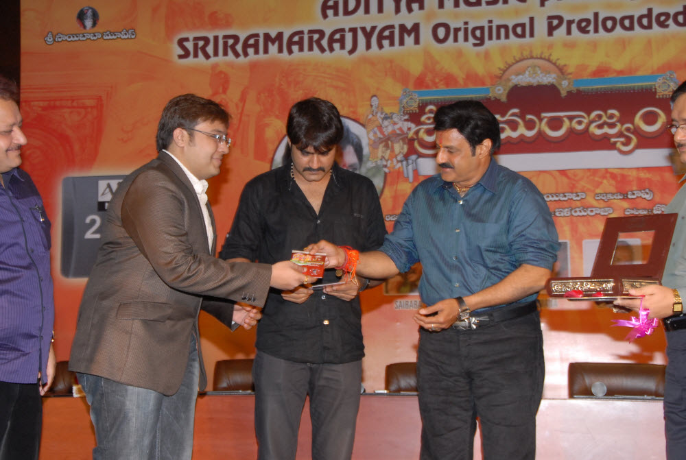 Sri Ramarajya Preloaded Memorycard Launch Event hd photo