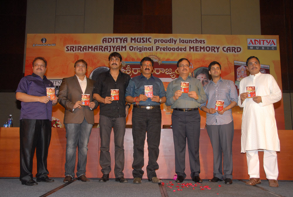 Sri Ramarajya Preloaded Memorycard Launch Event hd photo