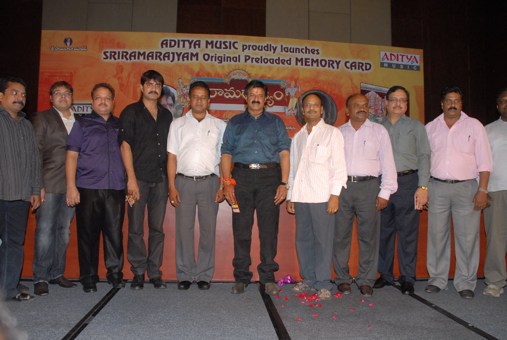 Sri Ramarajya Preloaded Memorycard Launch Event hd photo