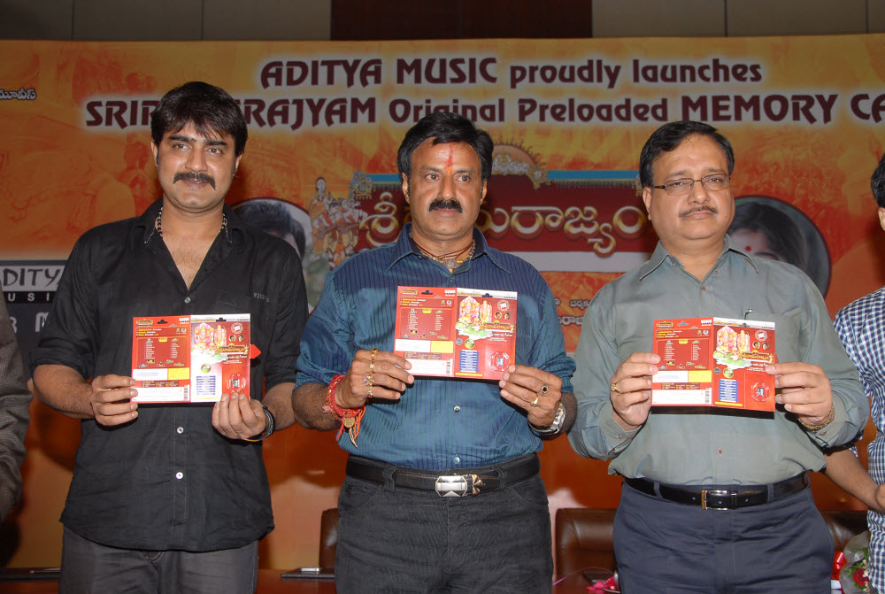 Sri Ramarajya Preloaded Memorycard Launch Event hd photo