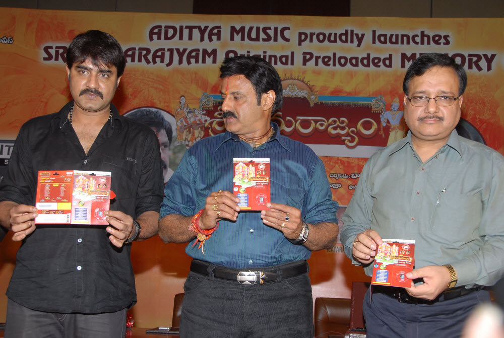 Sri Ramarajya Preloaded Memorycard Launch Event hd photo