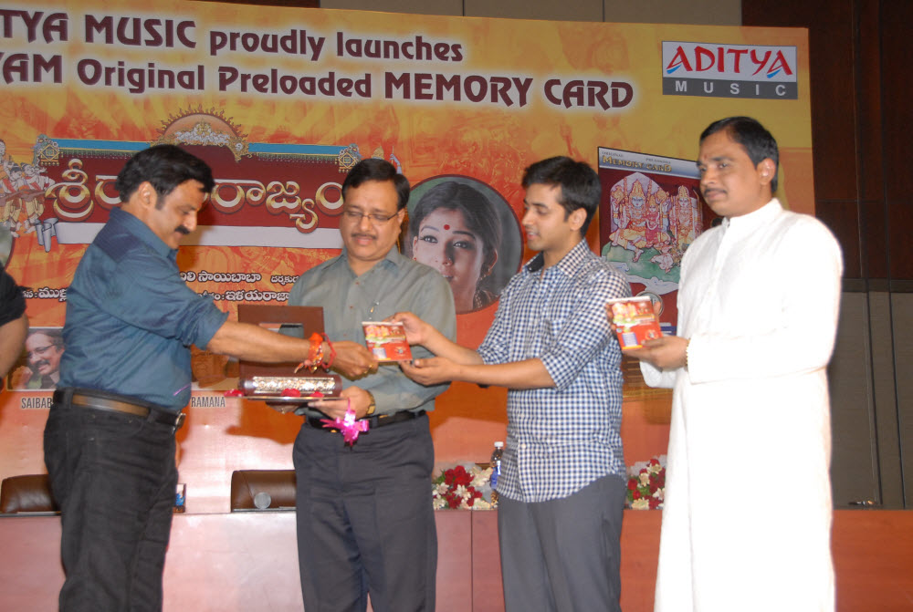 Sri Ramarajya Preloaded Memorycard Launch Event hd photo