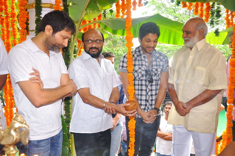 Allu Arjun and Ileana New Movie launch Event hd photo