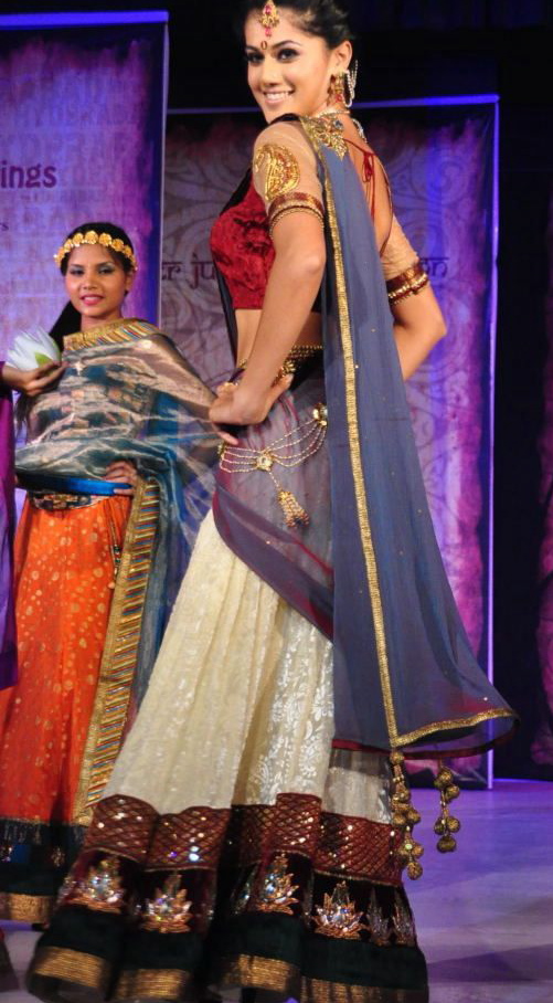 Tapsee in Half Saree at NIFT Silver Jubilee Celebrations Event hd photo
