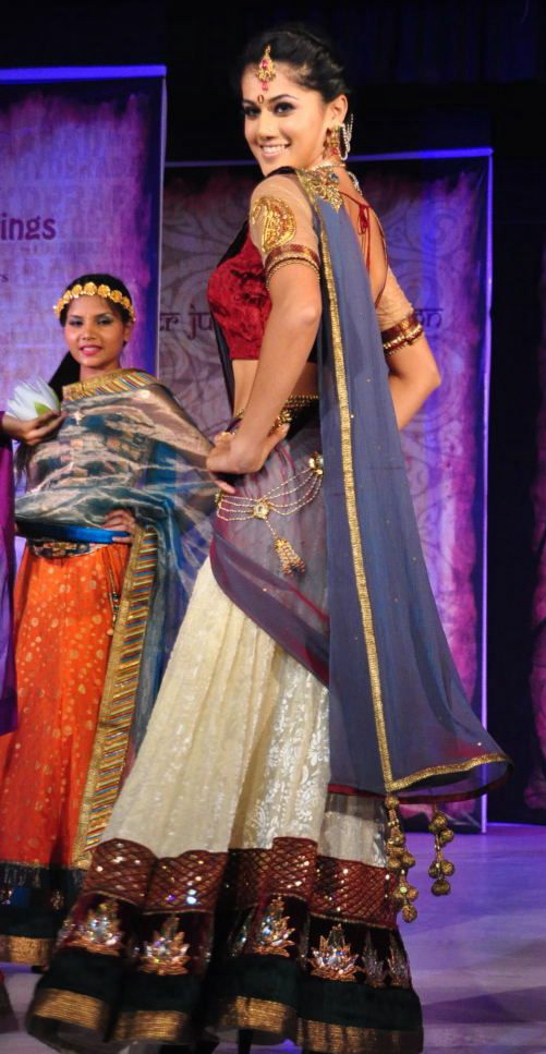 Tapsee in Half Saree at NIFT Silver Jubilee Celebrations Event hd photo