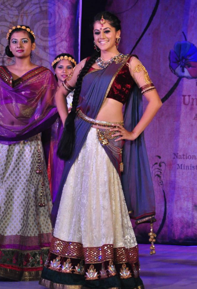 Tapsee in Half Saree at NIFT Silver Jubilee Celebrations Event hd photo