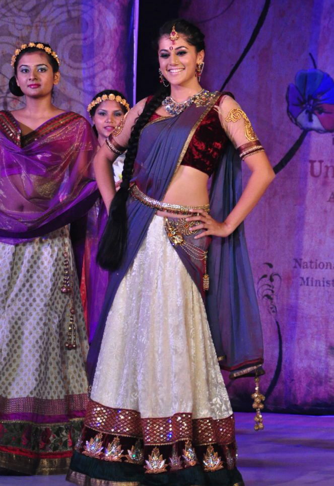Tapsee in Half Saree at NIFT Silver Jubilee Celebrations Event hd photo