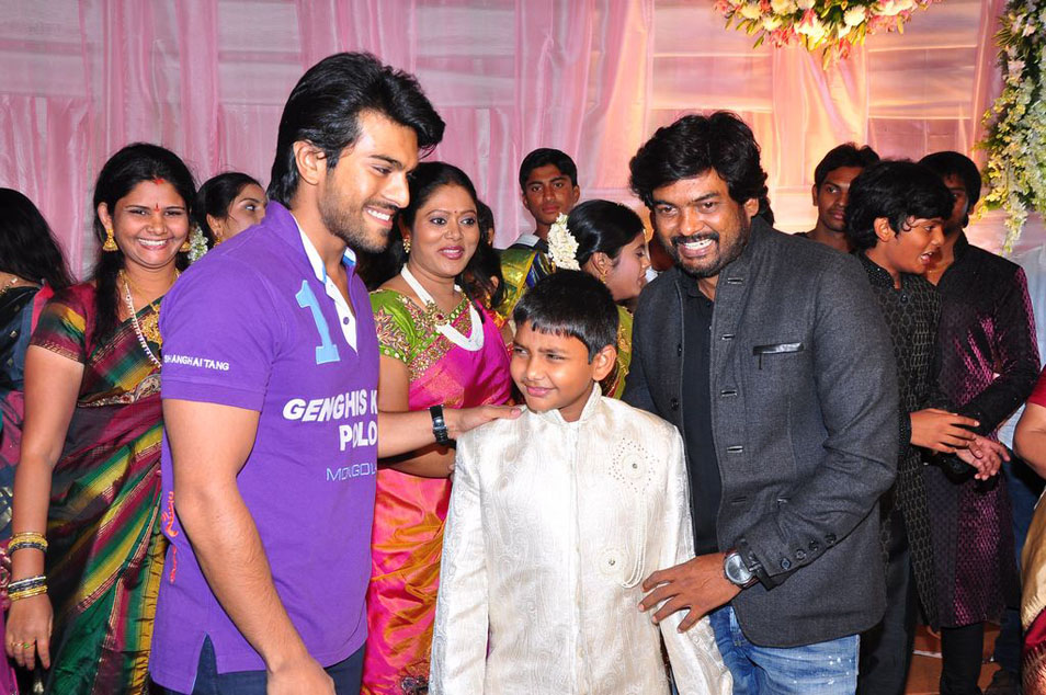 Puri Jagannath Daughter Half Saree Function Event hd photo