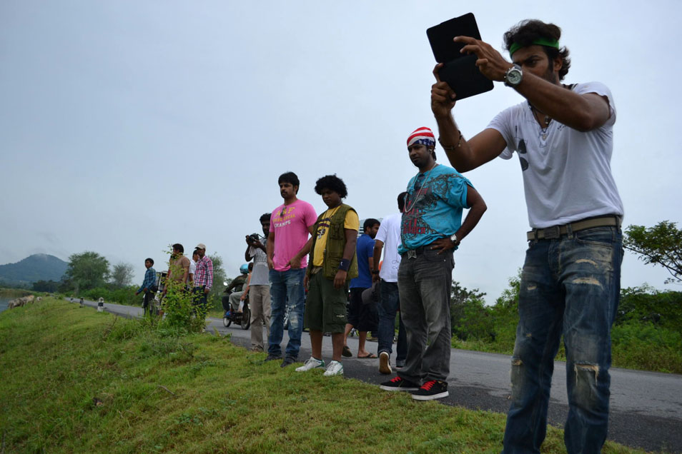 Vennela One And Half Location Event hd photo
