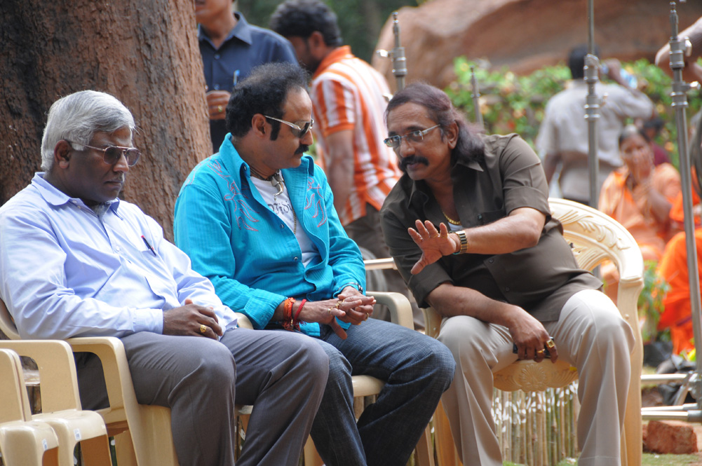 Sri Rama Rajyam Movie Working Stills Event hd photo