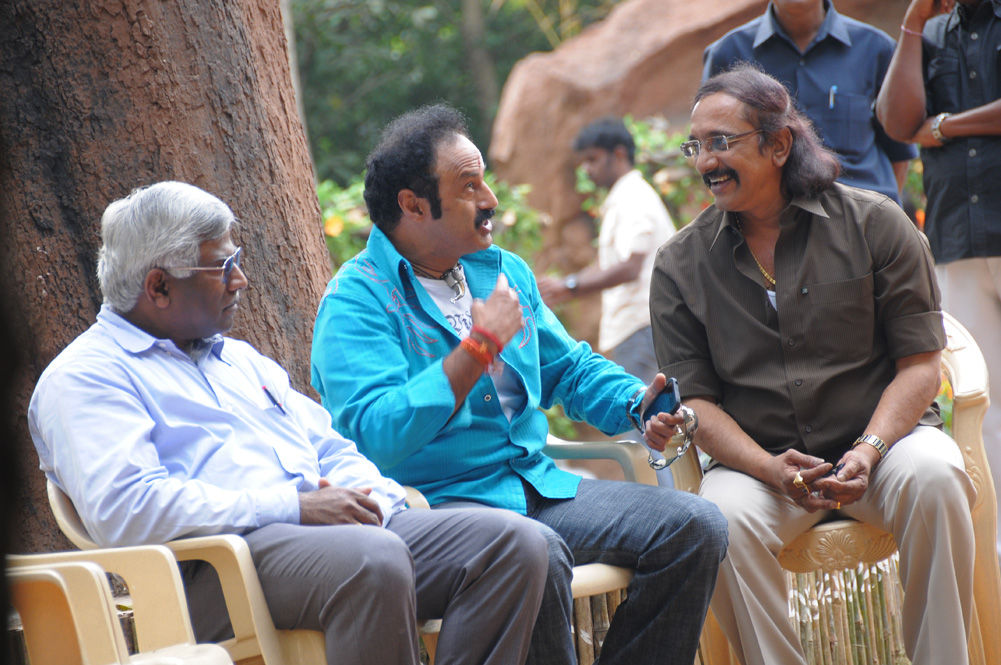 Sri Rama Rajyam Movie Working Stills Event hd photo