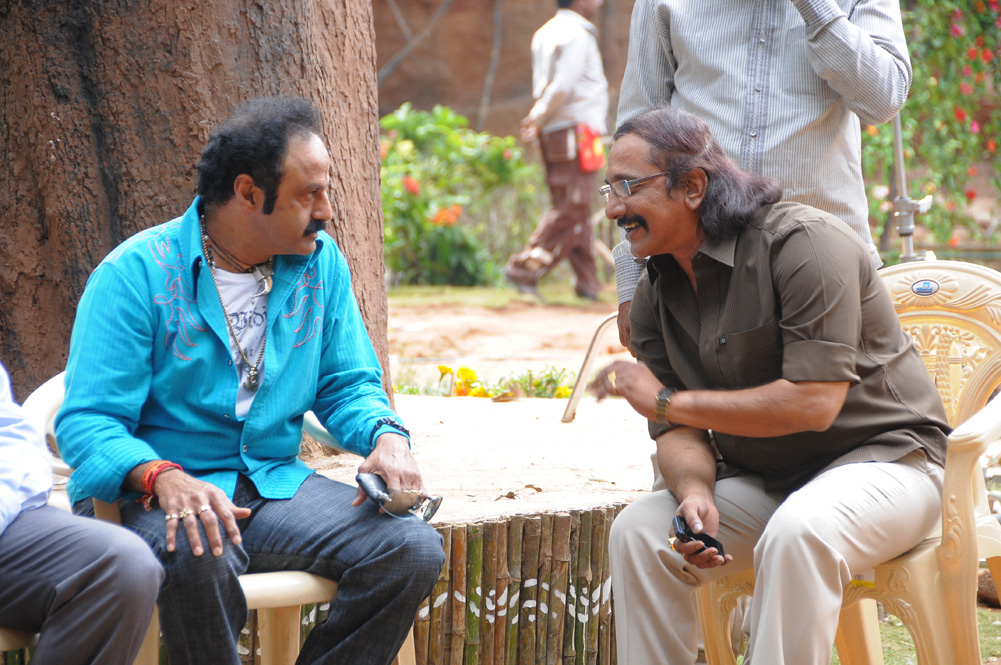 Sri Rama Rajyam Movie Working Stills Event hd photo
