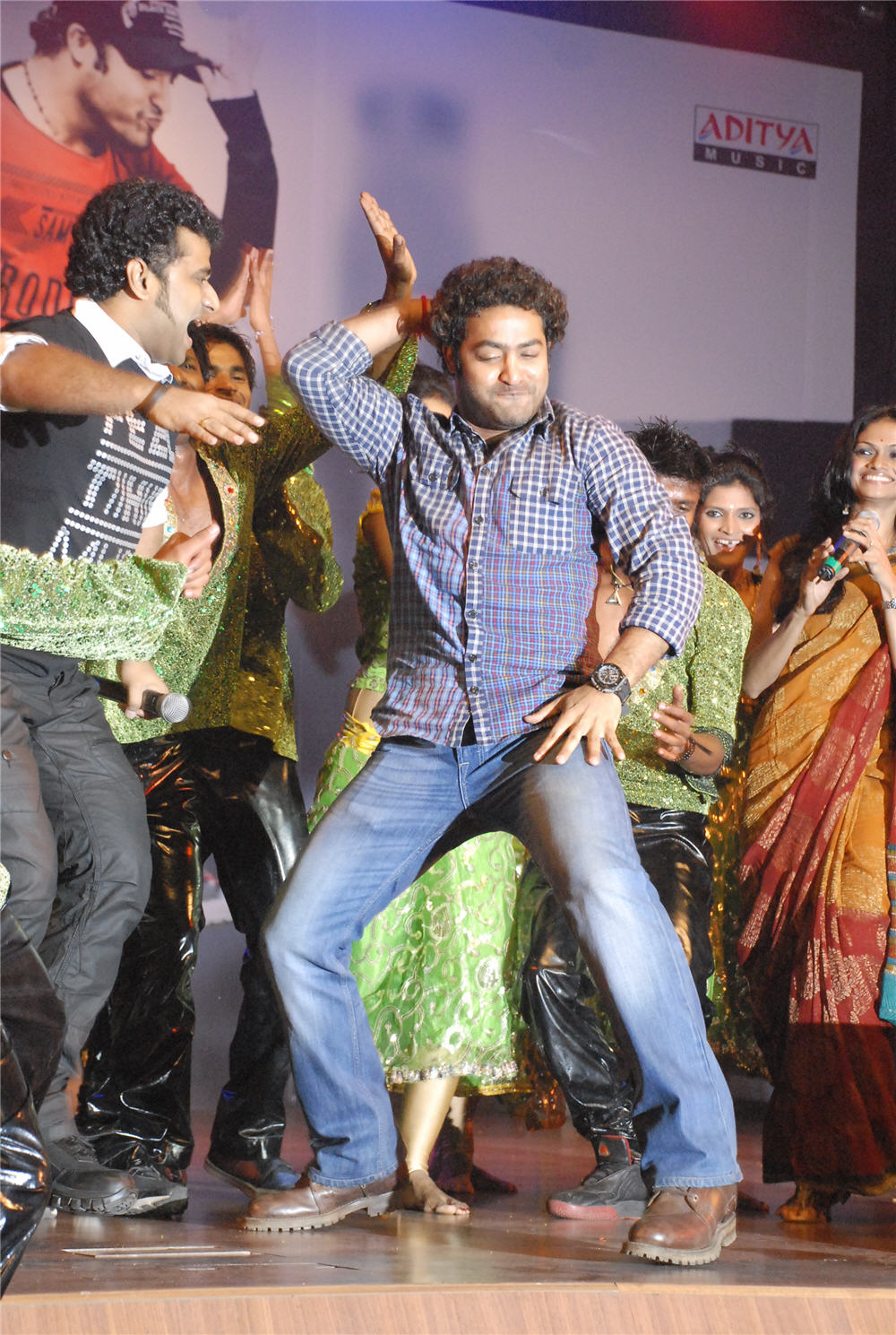 Oosaravelli Audio Launch Event hd photo