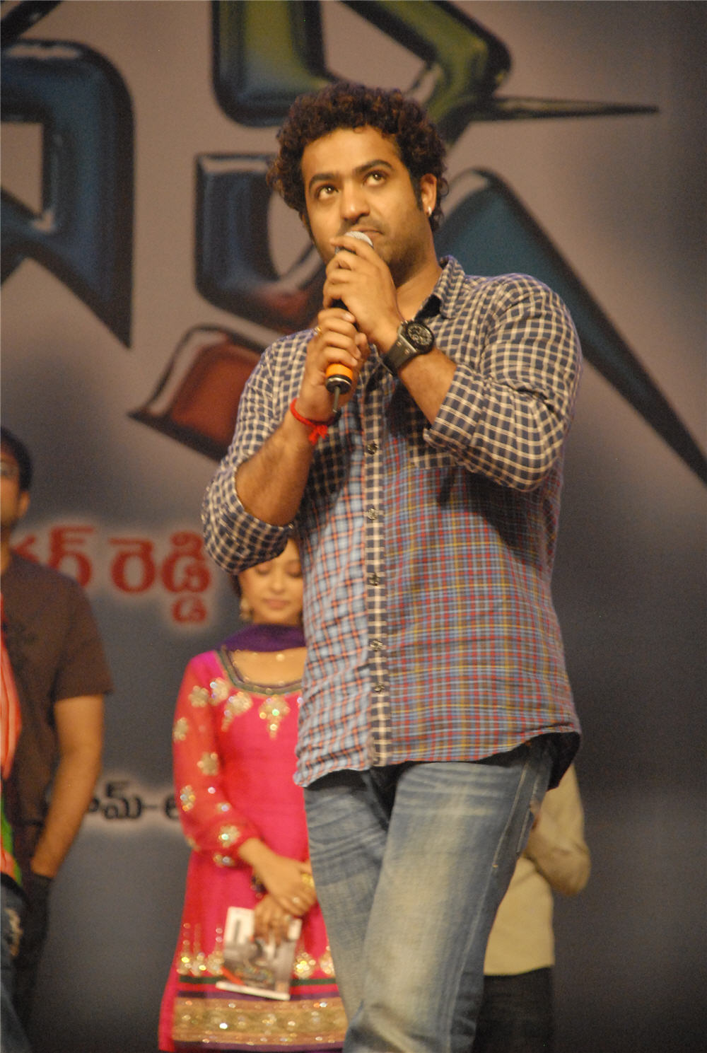 Oosaravelli Audio Launch Event hd photo