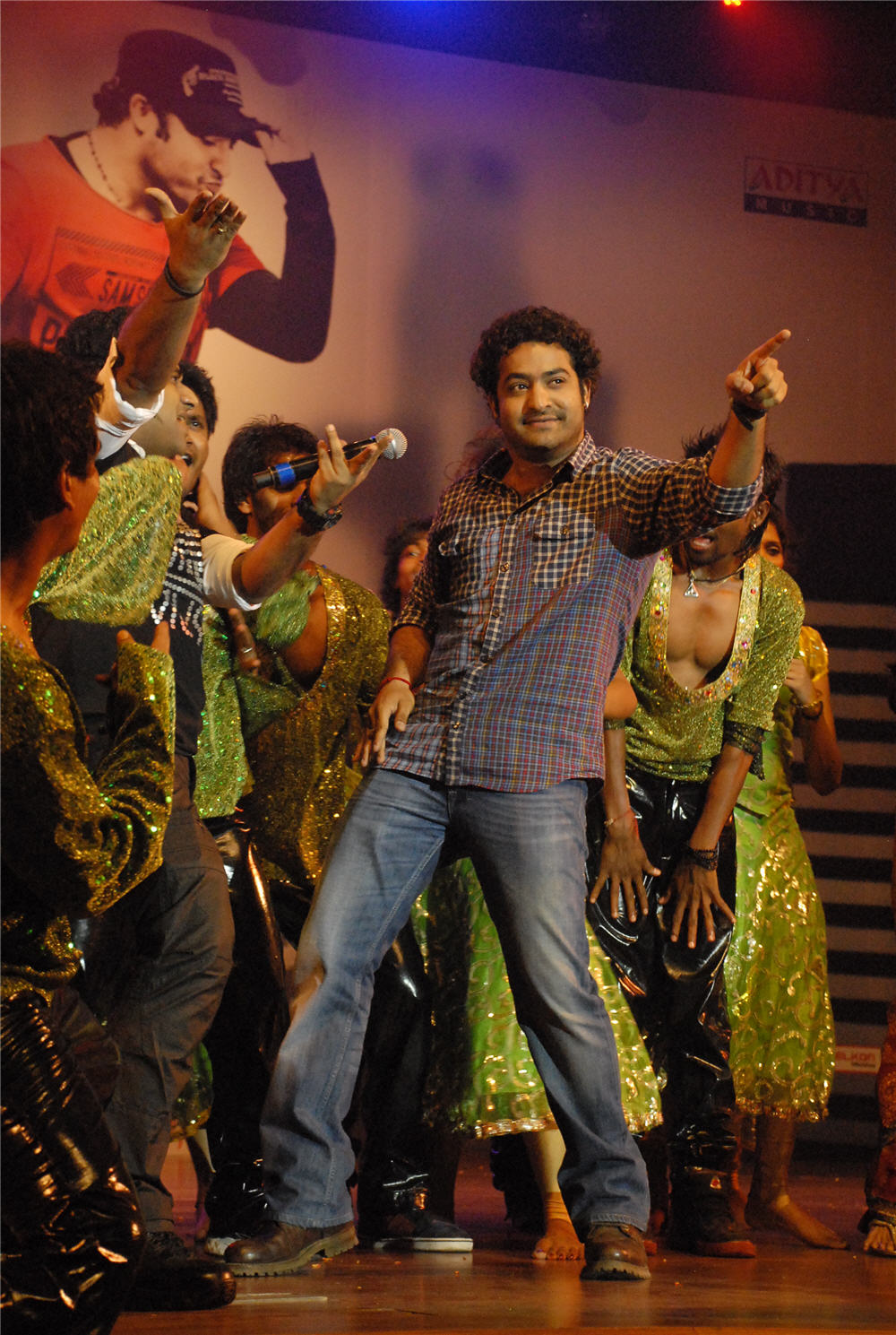 Oosaravelli Audio Launch Event hd photo