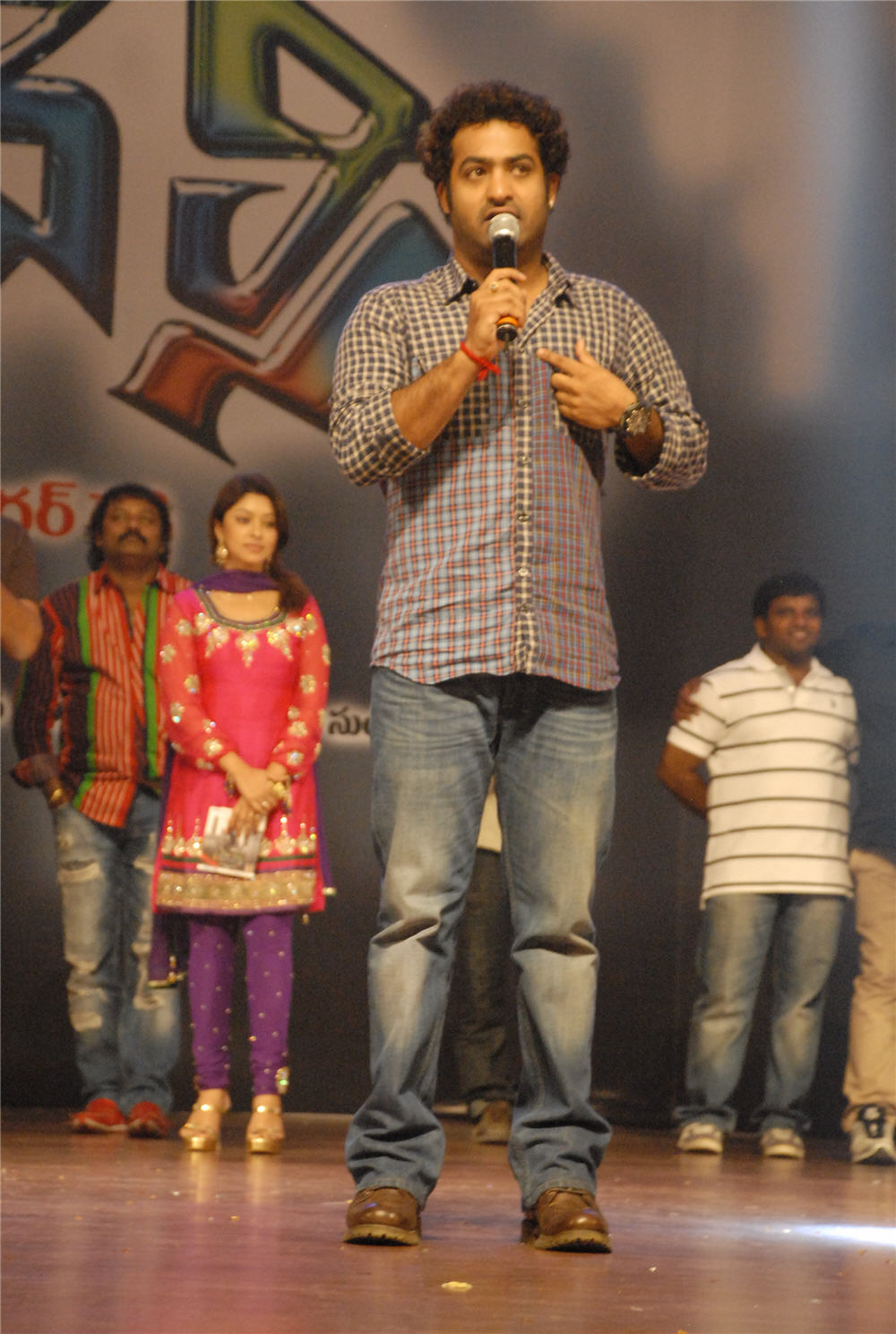 Oosaravelli Audio Launch Event hd photo