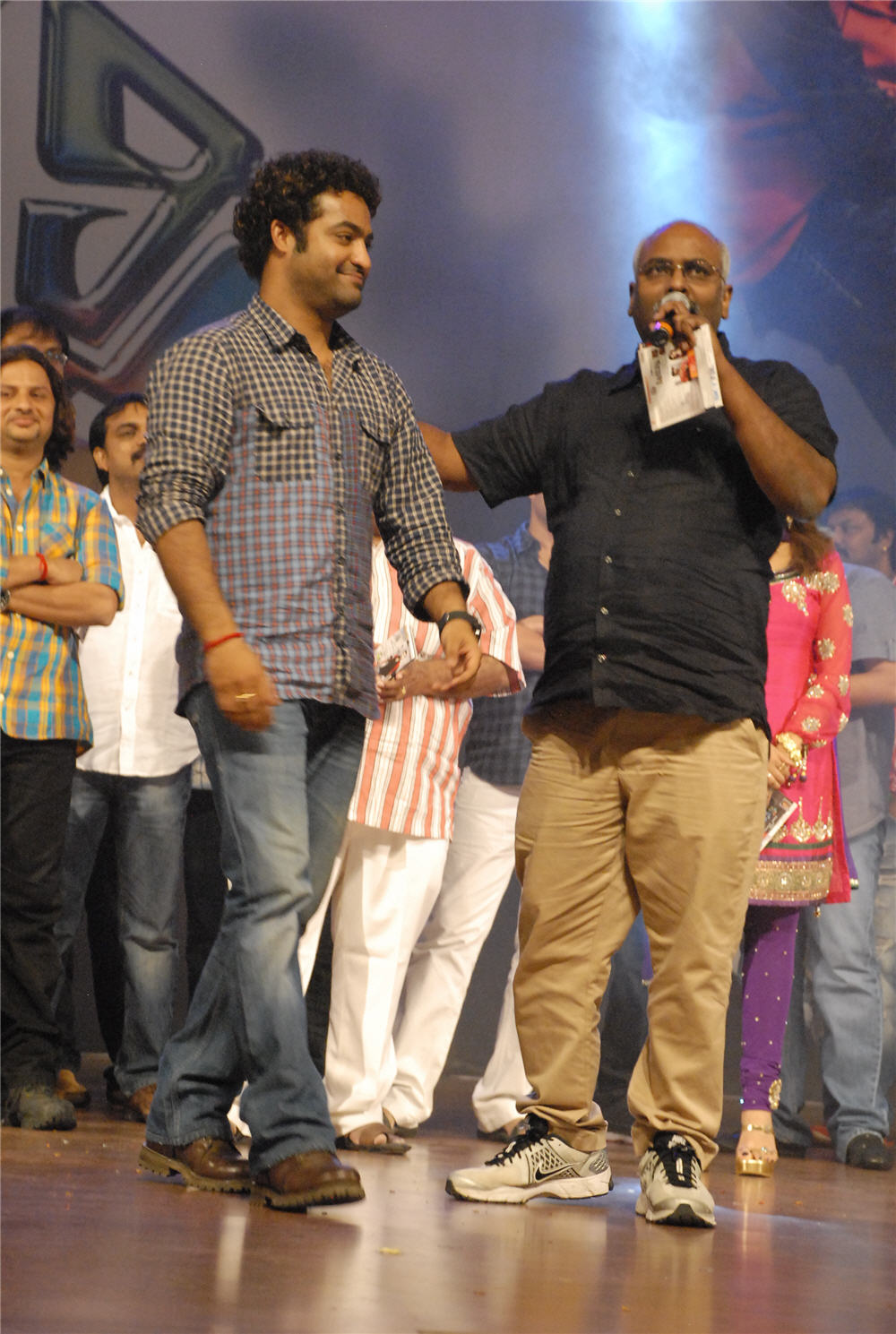 Oosaravelli Audio Launch Event hd photo