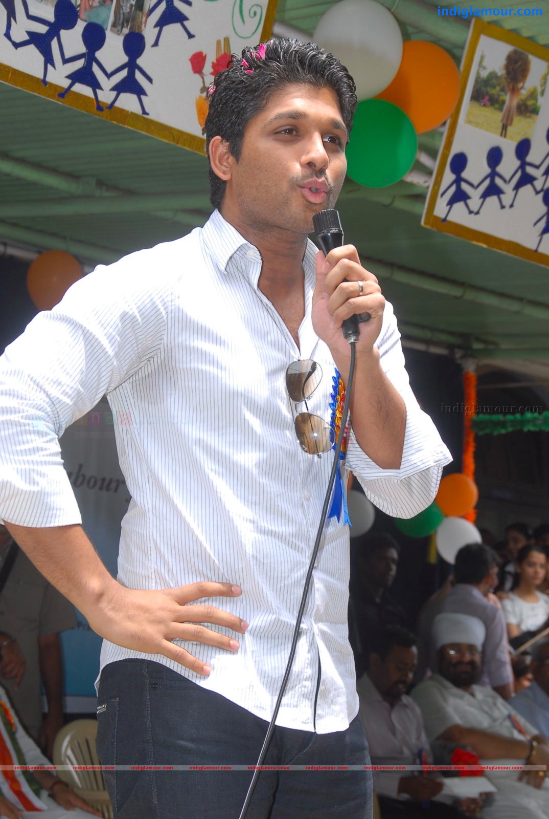 Allu Arjun promotes Anti Child Labour Event hd photo