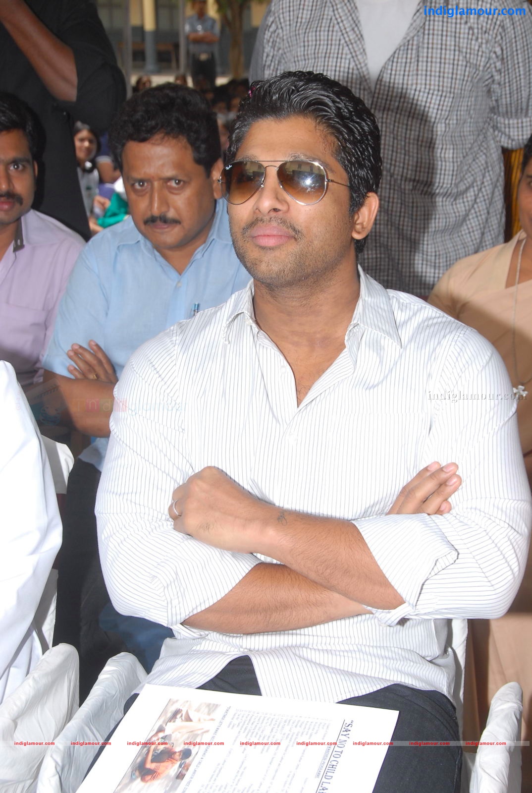 Allu Arjun promotes Anti Child Labour Event hd photo