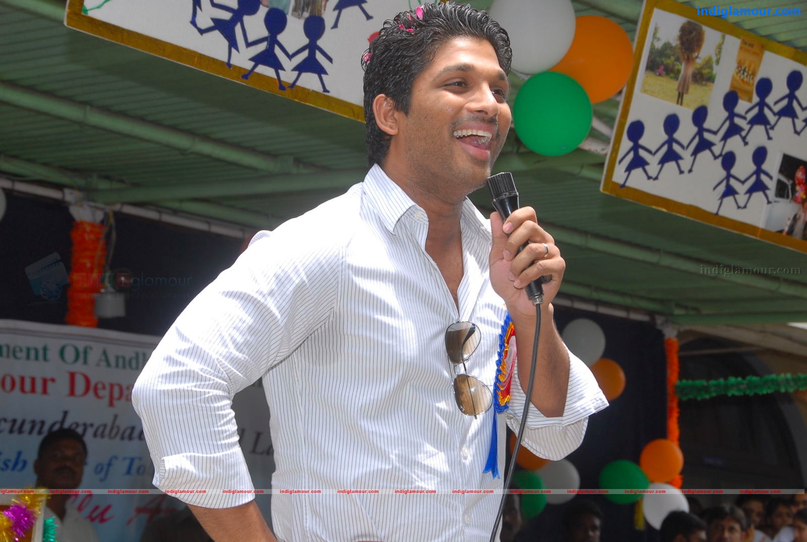 Allu Arjun promotes Anti Child Labour Event hd photo