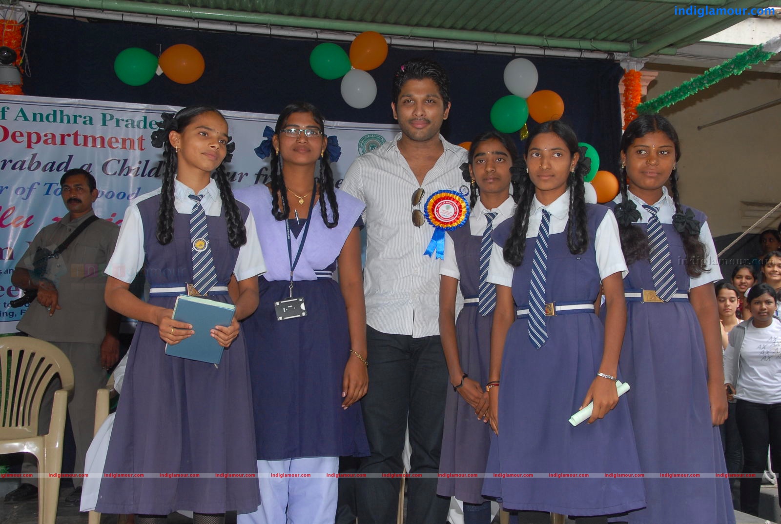 Allu Arjun promotes Anti Child Labour Event hd photo
