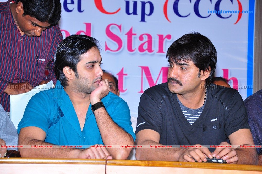 Tollywood Stars Cricket Match Pressmeet Event hd photo