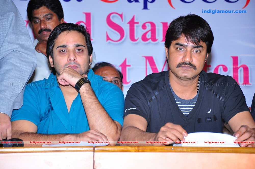 Tollywood Stars Cricket Match Pressmeet Event hd photo