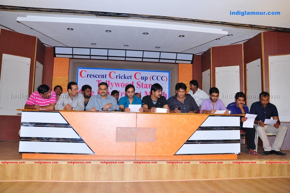 Tollywood Stars Cricket Match Pressmeet Event hd photo