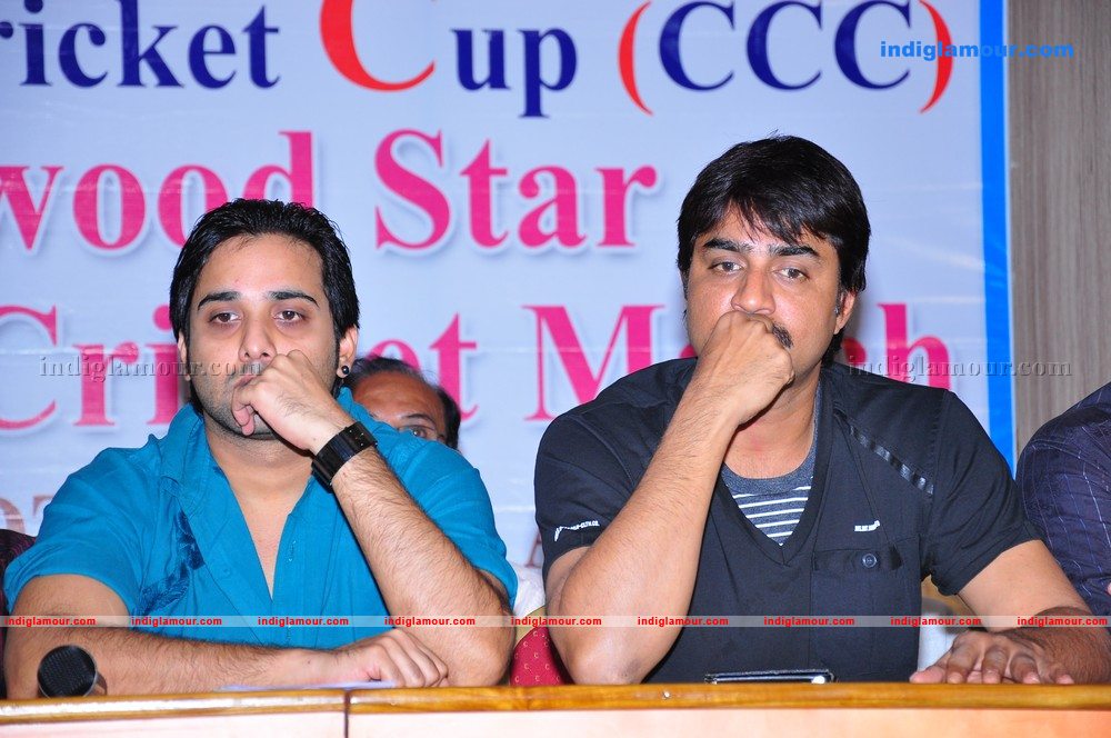 Tollywood Stars Cricket Match Pressmeet Event hd photo