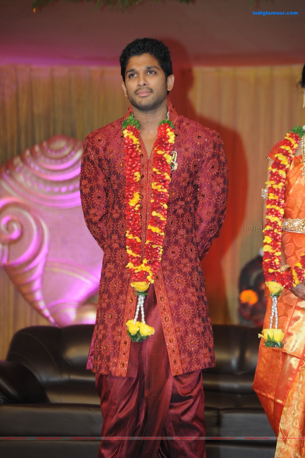Allu Arjun Marriage Reception Event hd photo