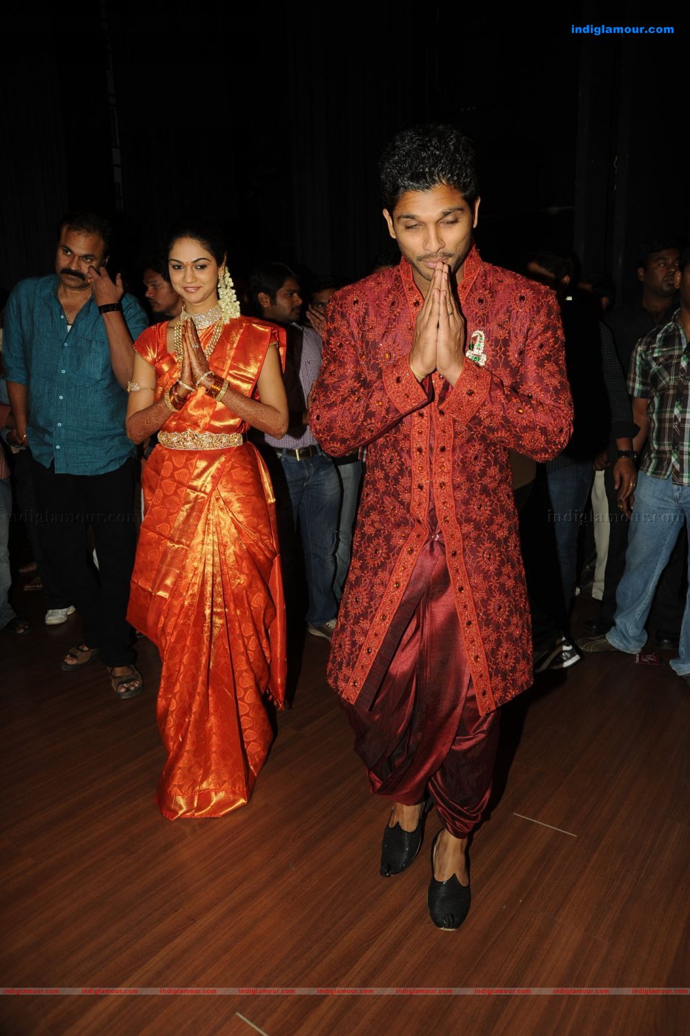 Allu Arjun Marriage Reception Event hd photo