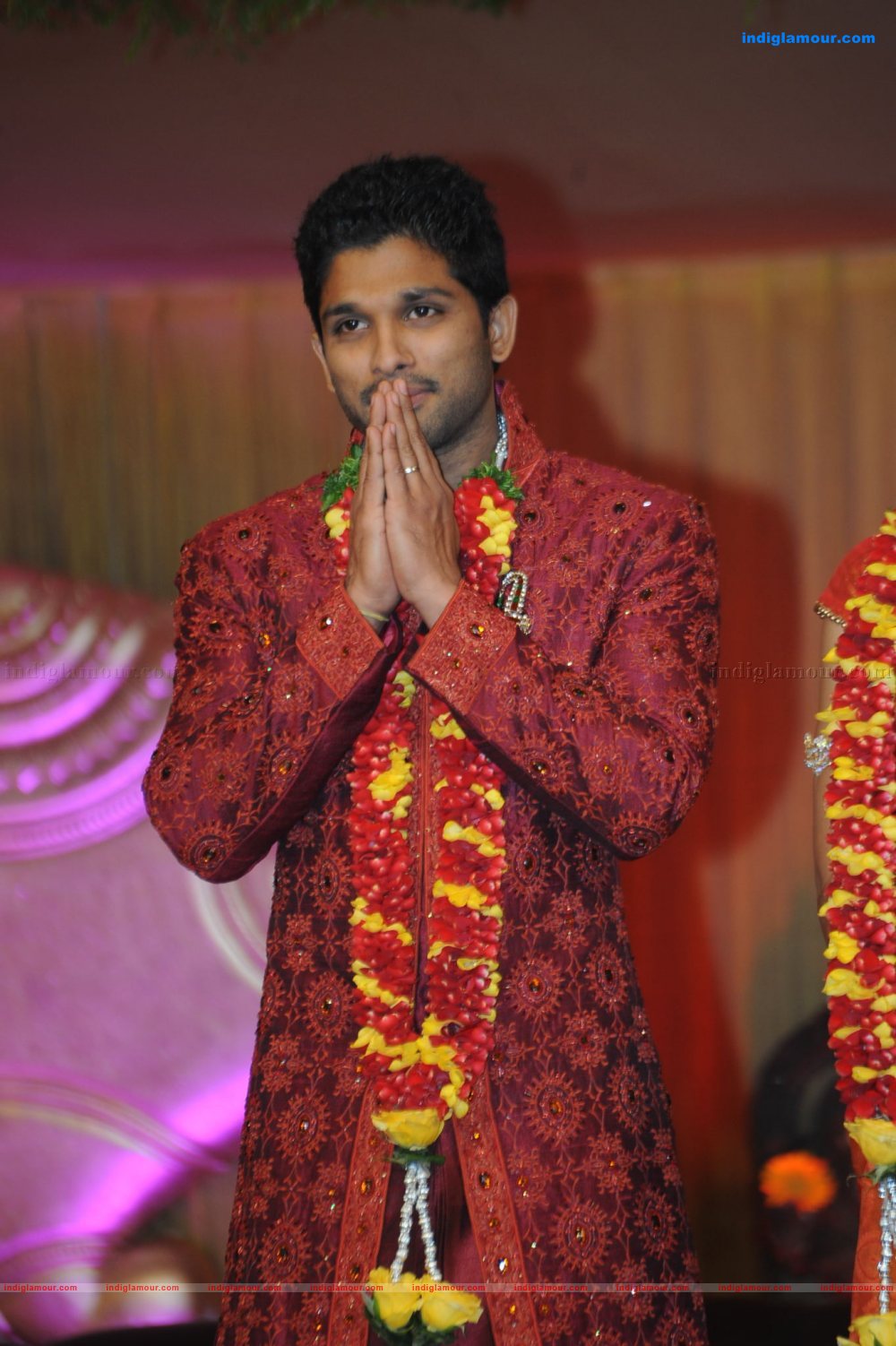 Allu Arjun Marriage Reception Event hd photo