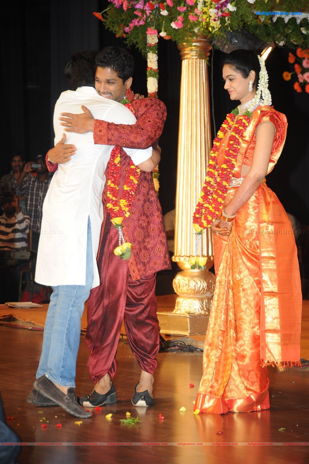 Allu Arjun Marriage Reception Event hd photo