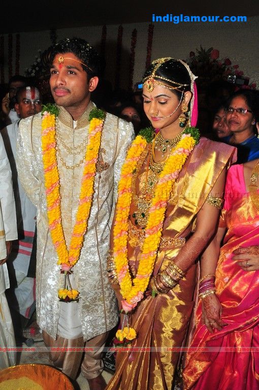 Allu Arjun Weds Sneha Reddy Event hd photo