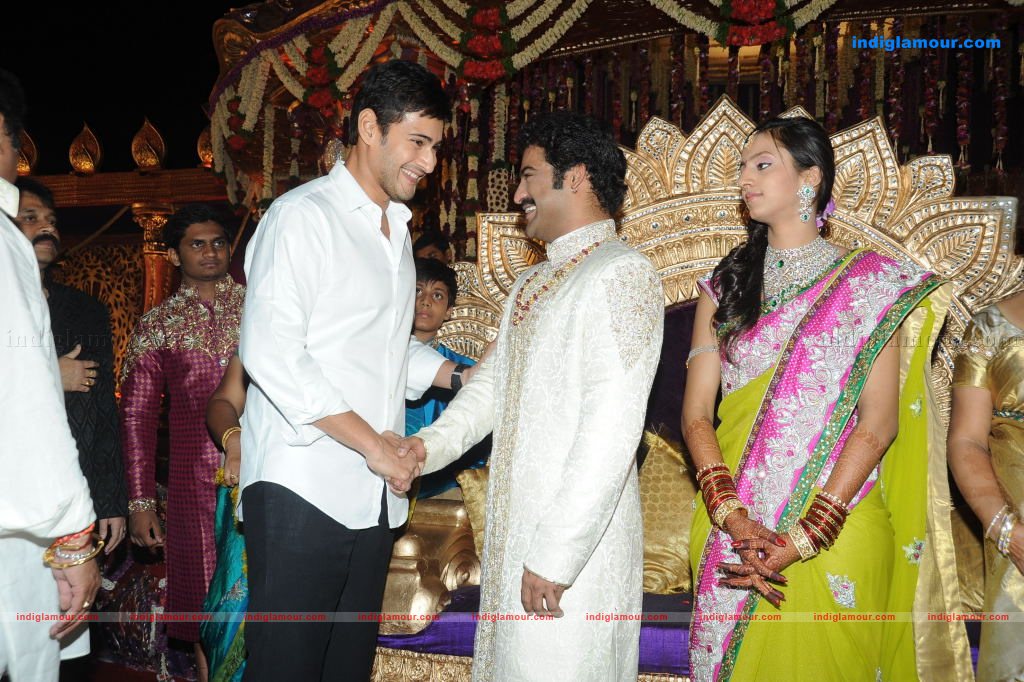 Junior NTR Wedding Reception Event hd photo