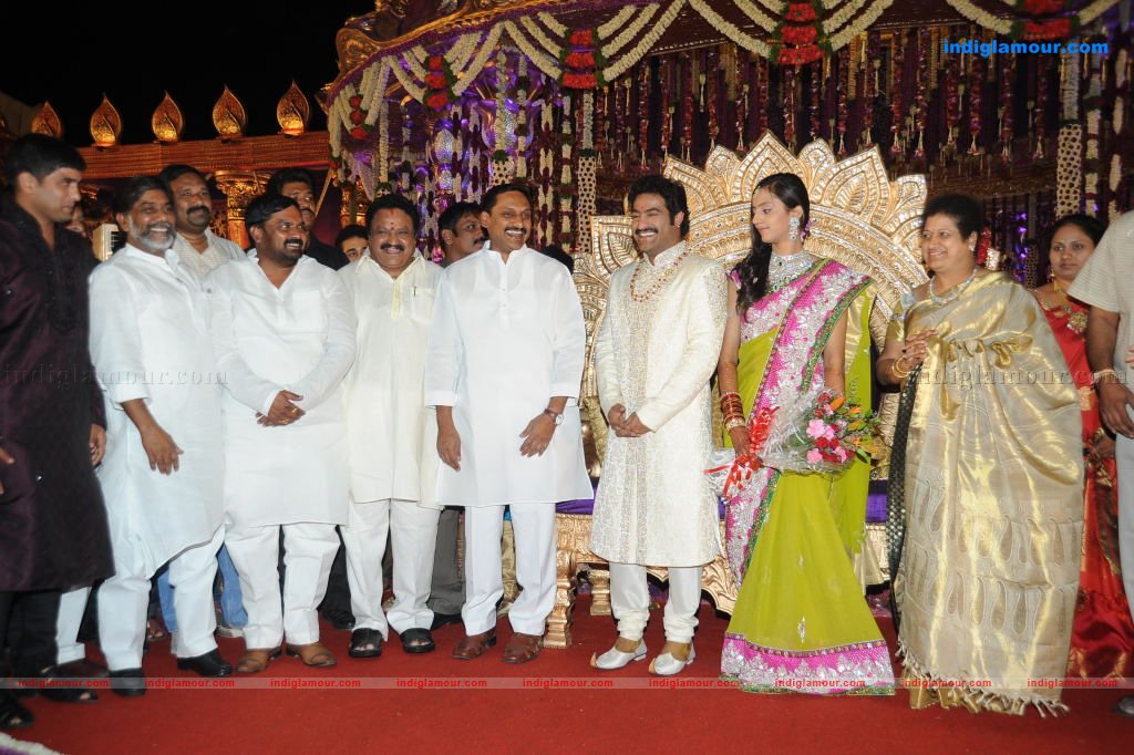 Junior NTR Wedding Reception Event hd photo