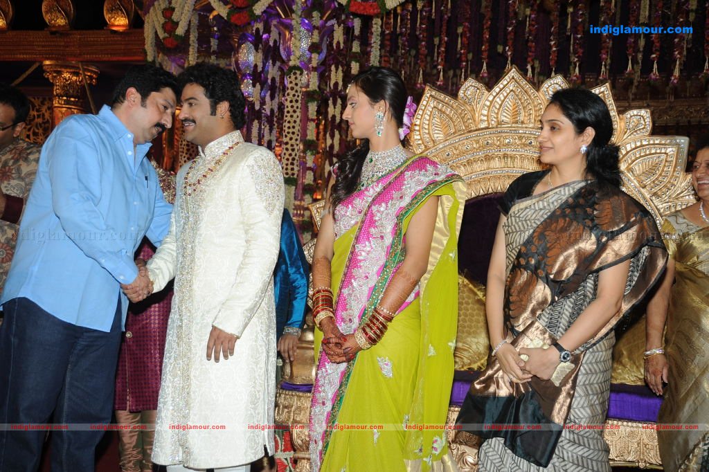 Junior NTR Wedding Reception Event hd photo