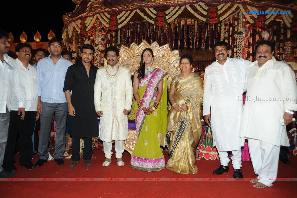 Junior NTR Wedding Reception Event hd photo