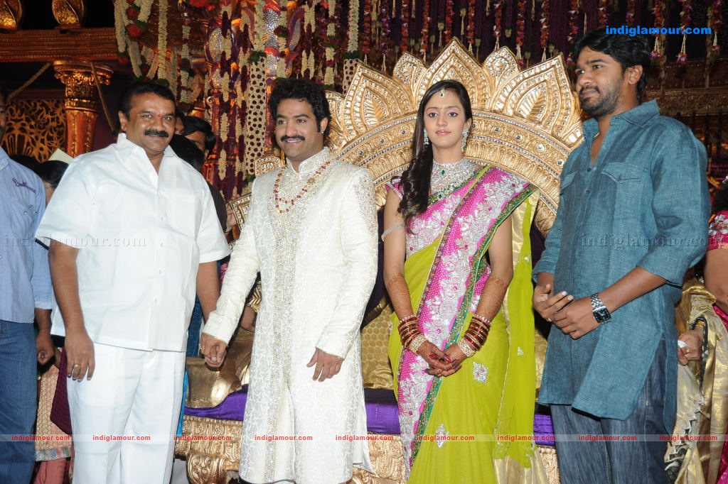 Junior NTR Wedding Reception Event hd photo