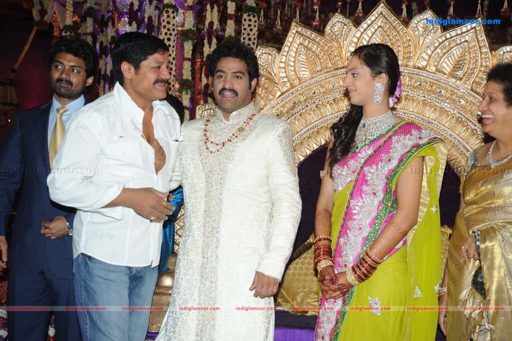 Junior NTR Wedding Reception Event hd photo