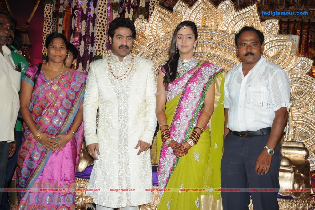 Junior NTR Wedding Reception Event hd photo