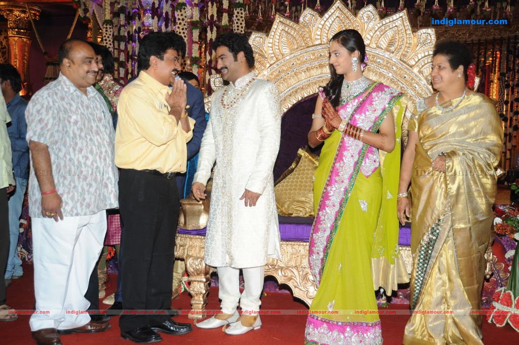 Junior NTR Wedding Reception Event hd photo