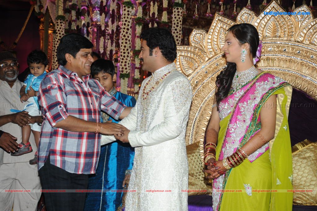 Junior NTR Wedding Reception Event hd photo
