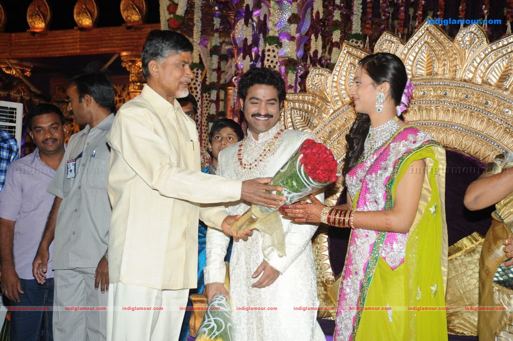 Junior NTR Wedding Reception Event hd photo