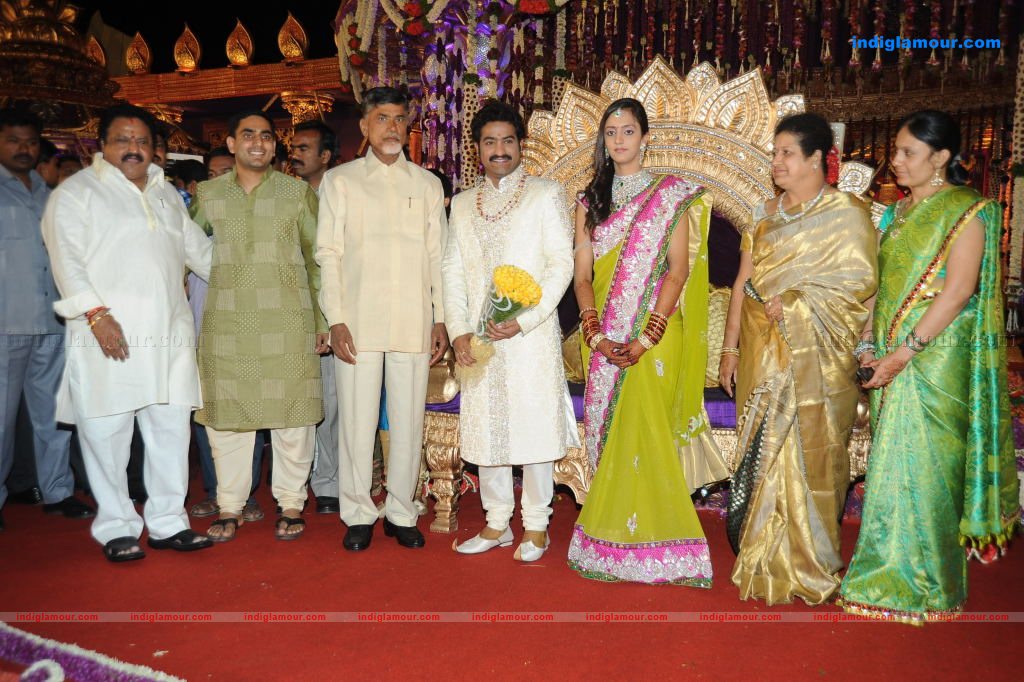 Junior NTR Wedding Reception Event hd photo