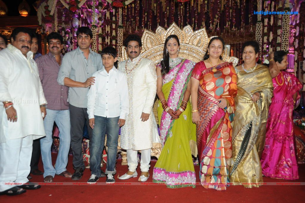 Junior NTR Wedding Reception Event hd photo