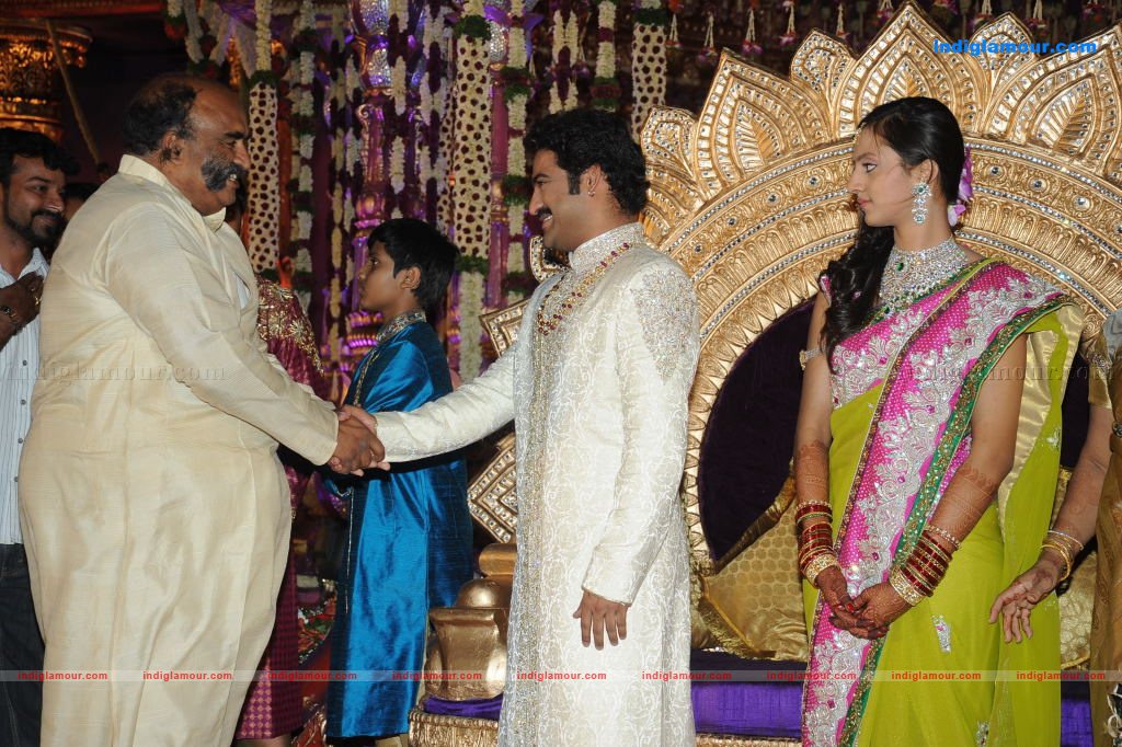 Junior NTR Wedding Reception Event hd photo