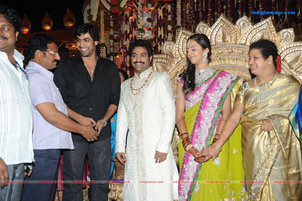 Junior NTR Wedding Reception Event hd photo