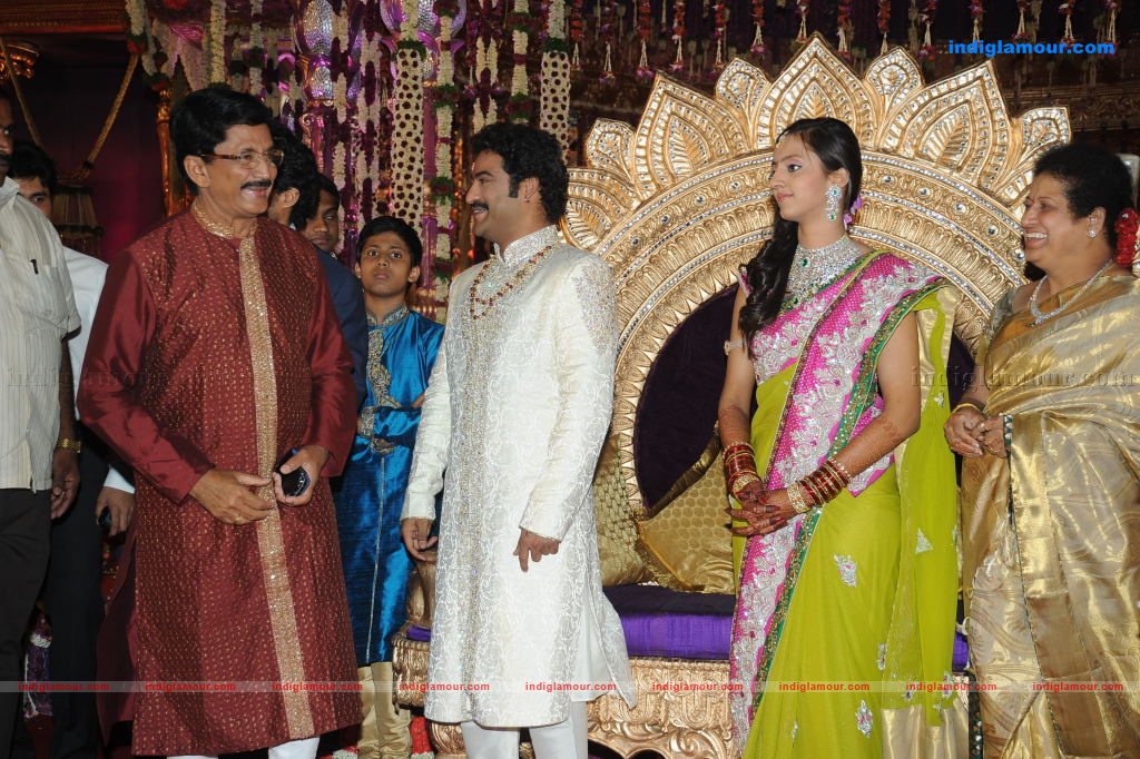 Junior NTR Wedding Reception Event hd photo